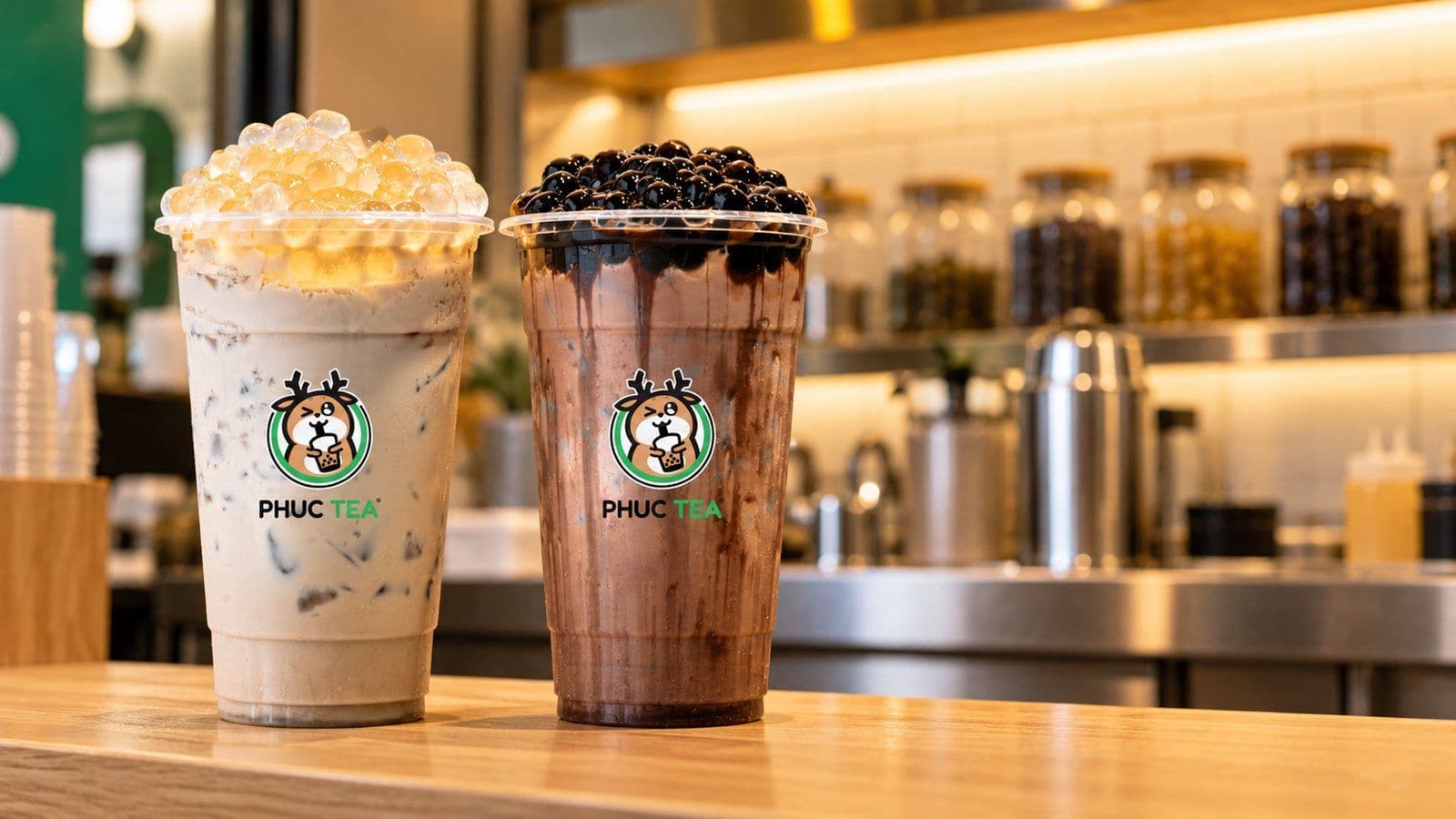 Oolong Phú Quý - Phúc Tea drink