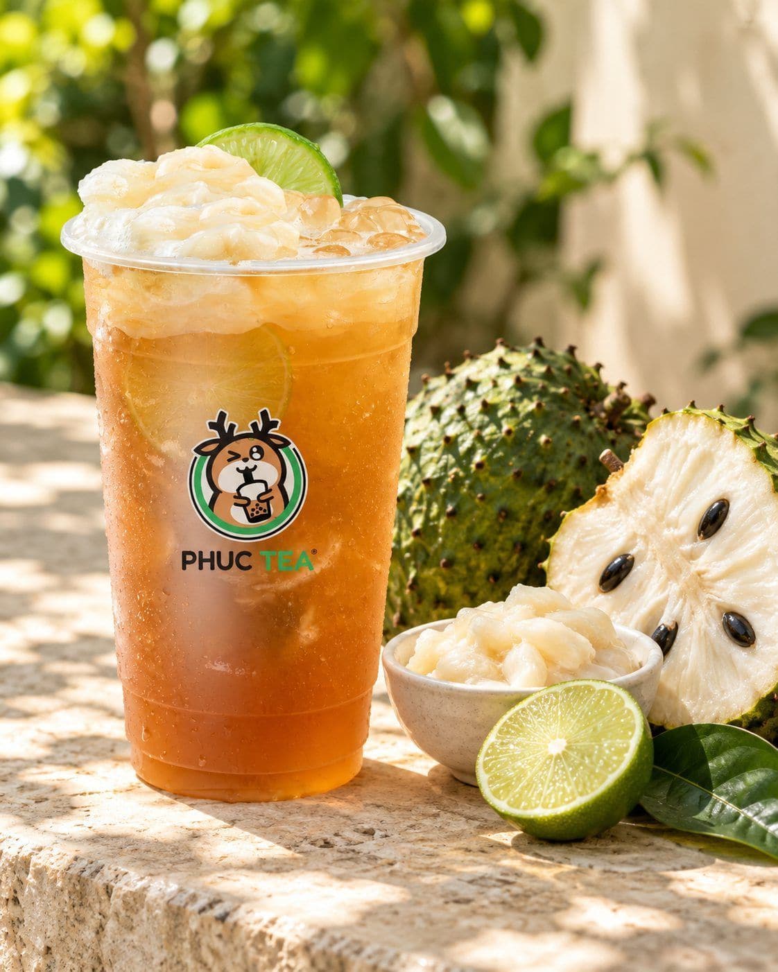 Hồng Trà Chanh Mãng Cầu, Trà Mãng Cầu - Phúc Tea drink