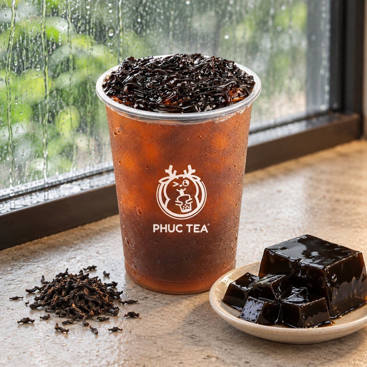 Hồng Trà Sương Sáo - Phúc Tea drink
