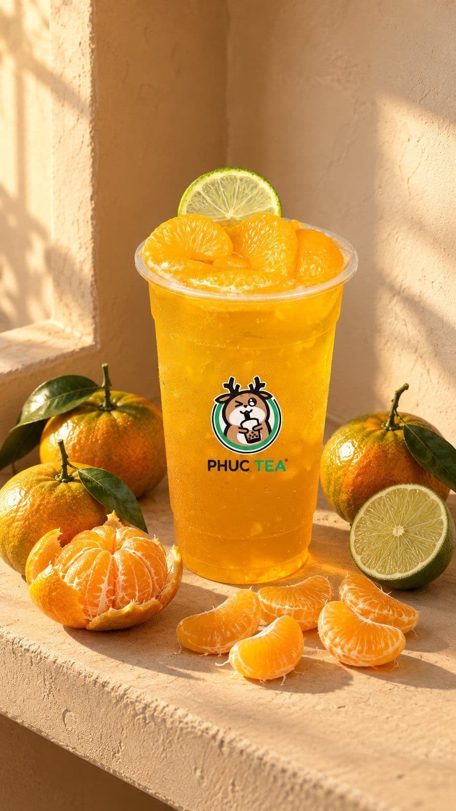 Trà Quýt - Phúc Tea drink