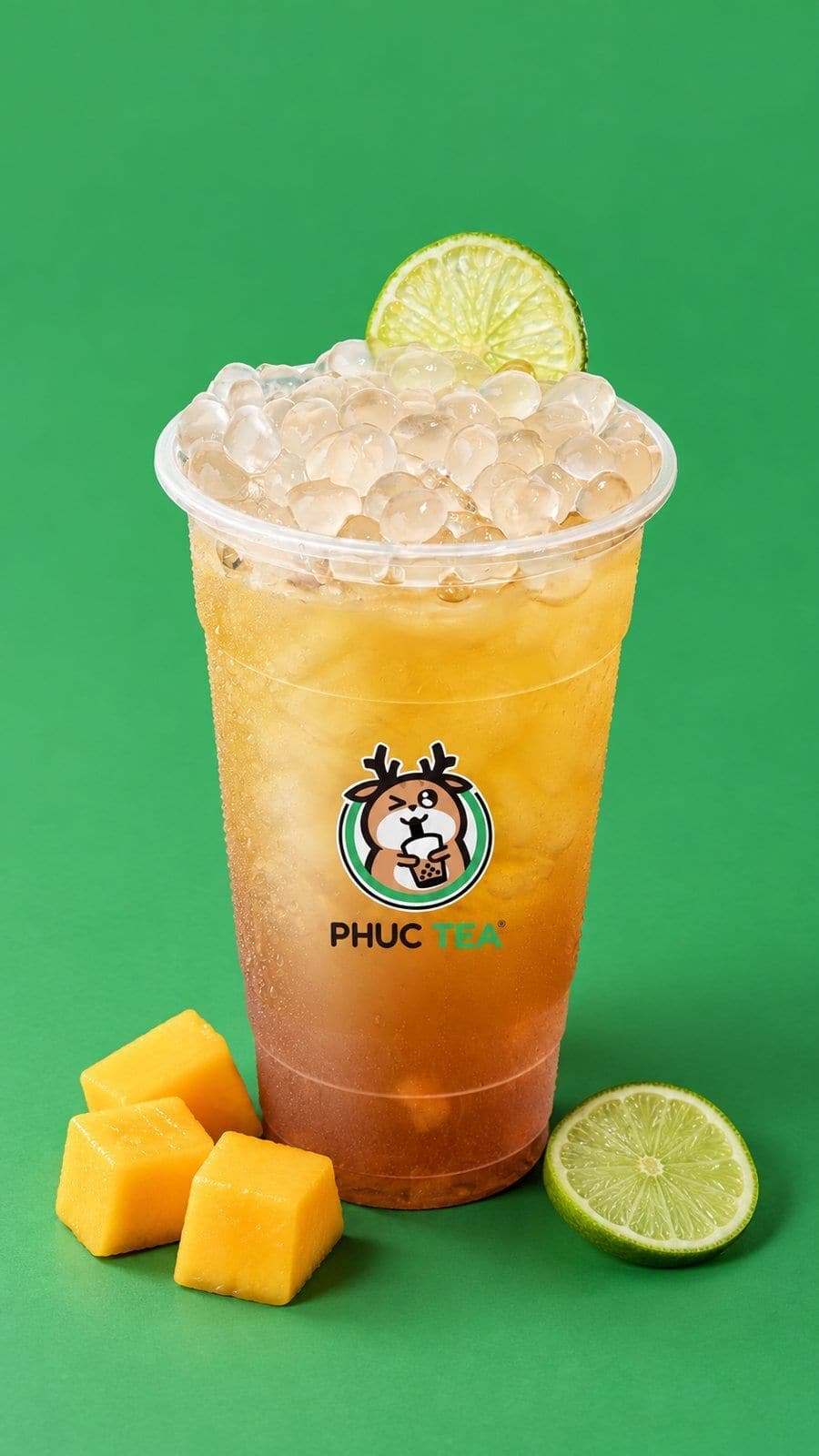Lục Trà Xoài - Phúc Tea drink