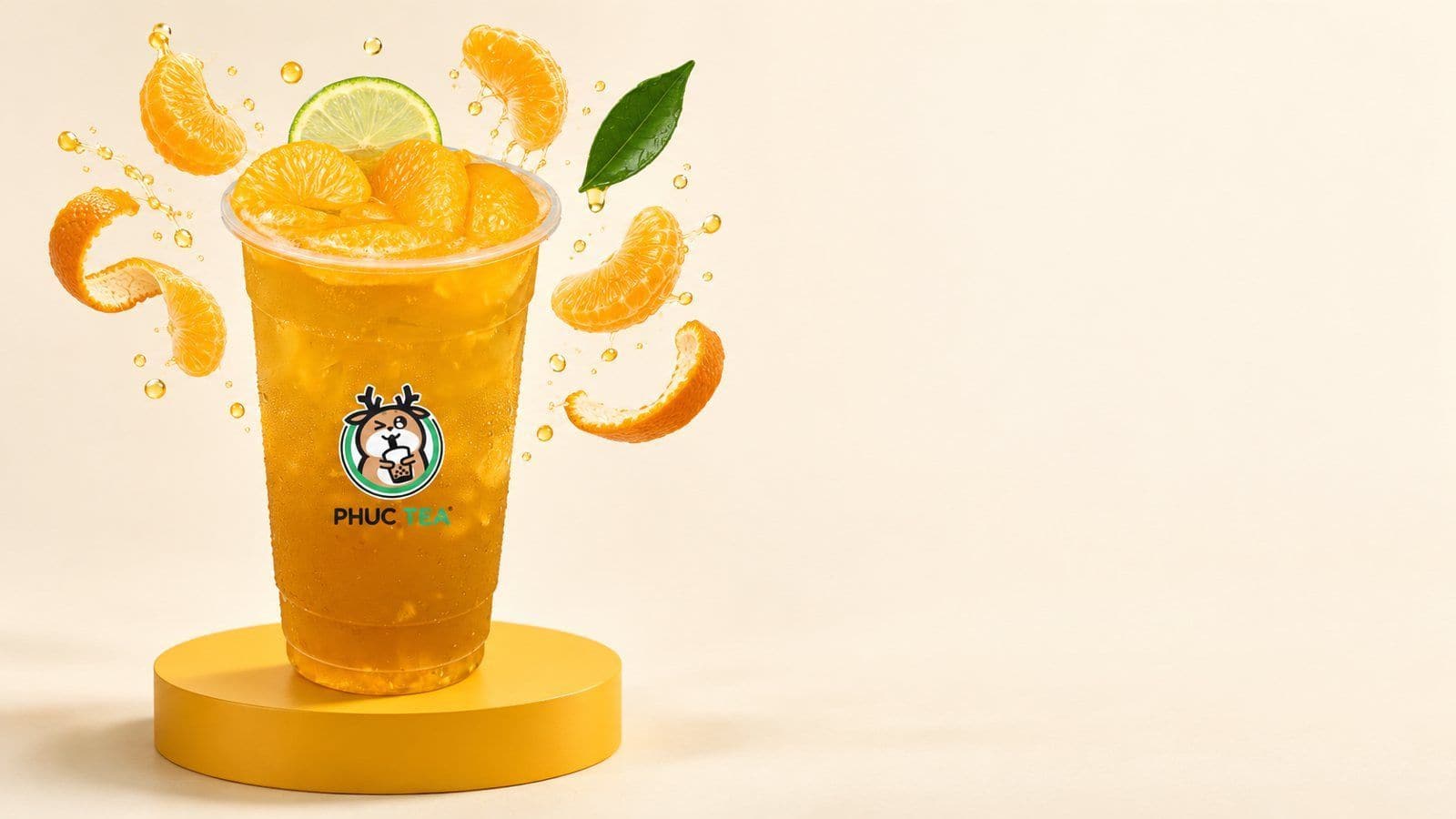 Trà Quýt - Phúc Tea drink