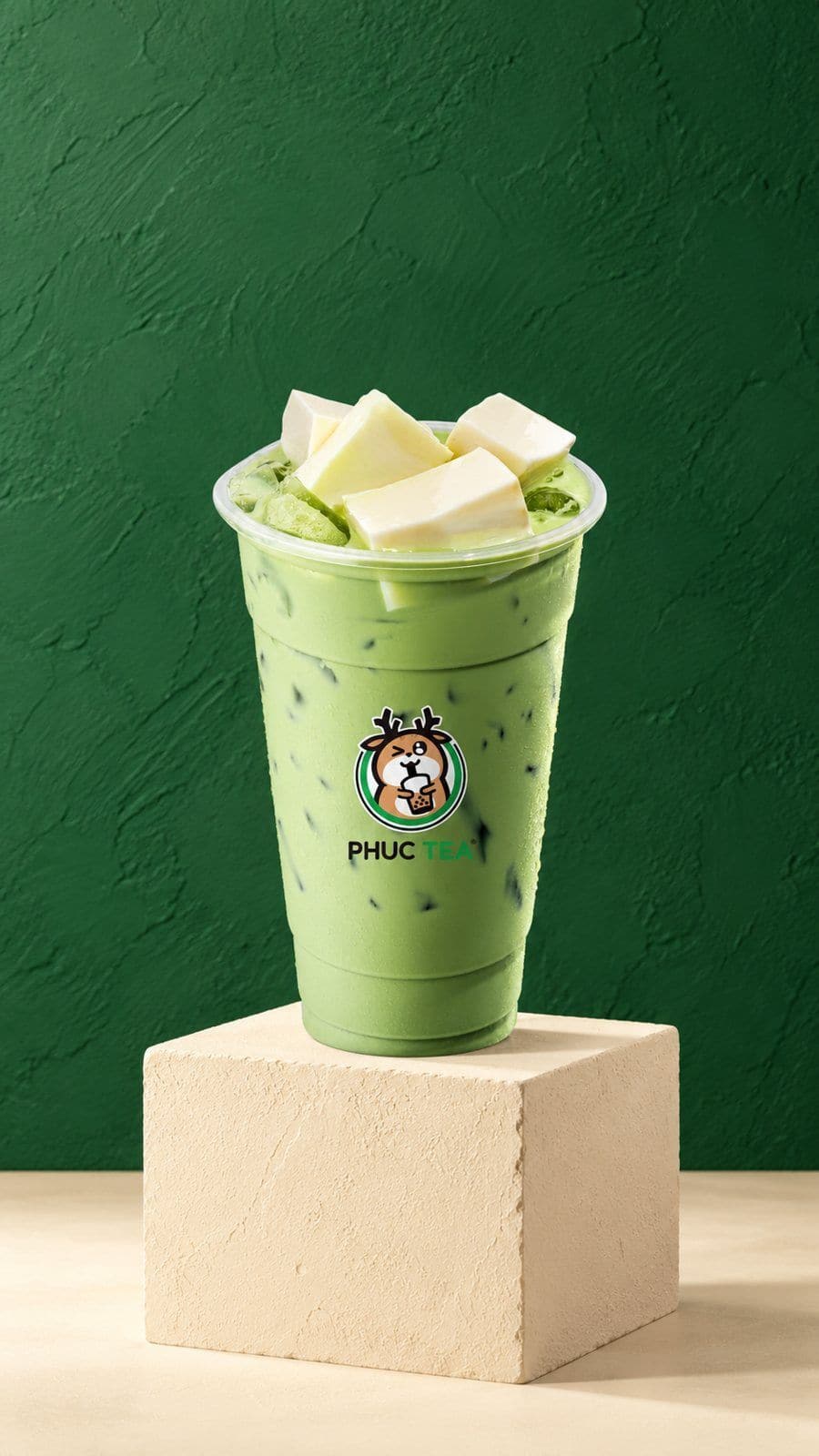 Matcha Khúc Bạch - Phúc Tea drink