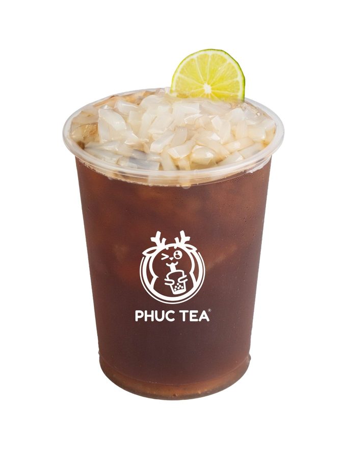 Hồng Trà Chanh Thạch Dừa Vải - Phúc Tea
