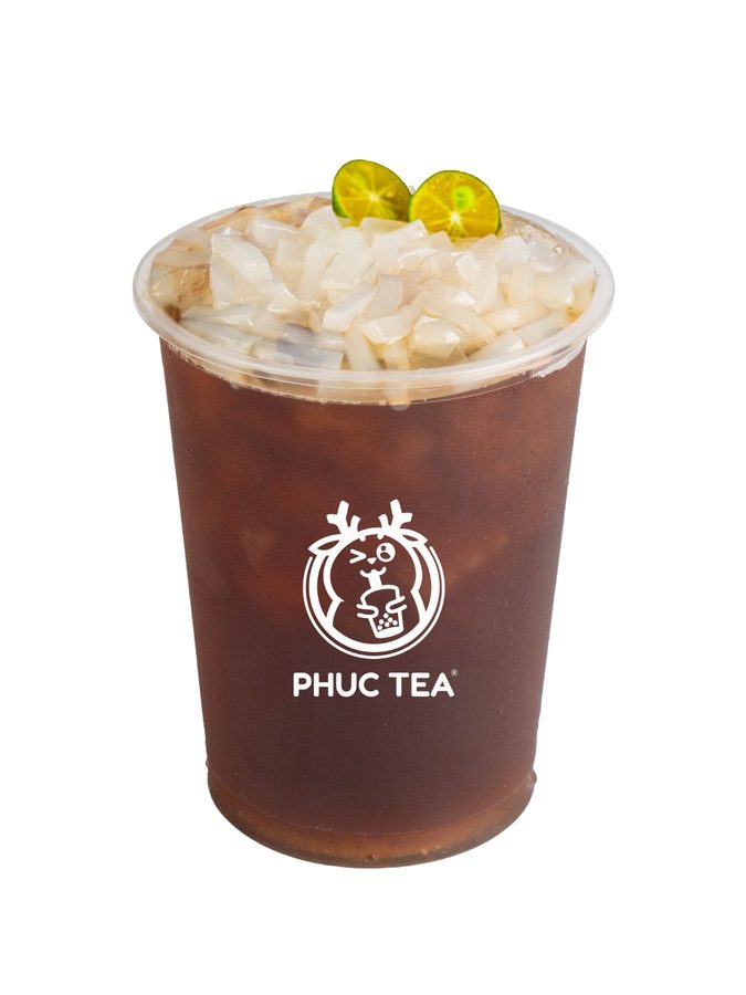 Hồng Trà Tắc Thạch Dừa Vải - Phúc Tea
