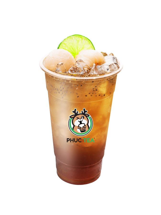 Trà Vải Hạt Chia - Phúc Tea